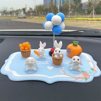 [COD] decoration cute bunny interior net red center console supplies for men and women