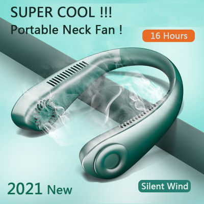 Xiaomi 5000mAh Neck Fan Hanging Mini Portable Usb Rechargeable Neckband Bladeless Ventilador Mini Air Conditioner Cooling Down