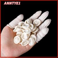 ANNTYE1 100/300PCS ป้องกันไฟฟ้าสถิตย์ น้ำยาง เครื่องมือทำเล็บ ถุงมือป้องกันปลายนิ้ว ถุงมือยาง เตียงเด็ก ปลอกนิ้ว