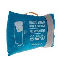 SLEEPING BAG LINER ซับในถุงนอนสำหรับการเดินป่า แคมป์ปิ้ง ( สีเทา )