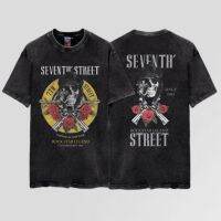 zhouyiping 7th Street เสื้อฟอกวินเทจ แบบโอเวอไซส์ (Vintage Oversize) รุ่น VGNS002