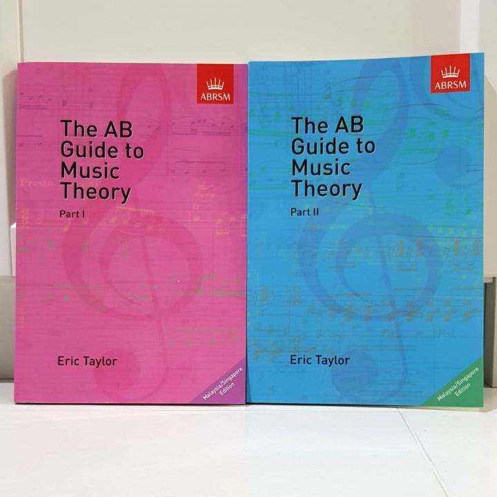 The AB Guide To Music Theory (ABRSM) Part I & Part II | Lazada Singapore