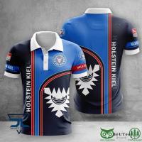 New 2023 2023 -holstein NEW Kiel Bundesliga 3d Printed Polo T-shirt Jersey(free Name Logo Custom) cheap