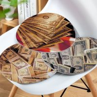 【LZ】yyebha Dollars Round Seat Cushion Office Dining Stool Pad Sponge Sofa Mat Non-Slip Stool Seat Mat