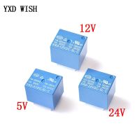 10ชิ้นมินิ5พิน Srd-05vdc-Sl-C Srd-12vdc-Sl-C Srd-24vdc-Sl-C รีเลย์ผ่อนคลาย10a 5V 12V 24V Dc