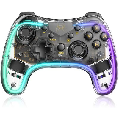 For Switch Controller,Wireless Switch Pro Controller for Nintendo Switch,Wake-Up Function and Adjustable LED