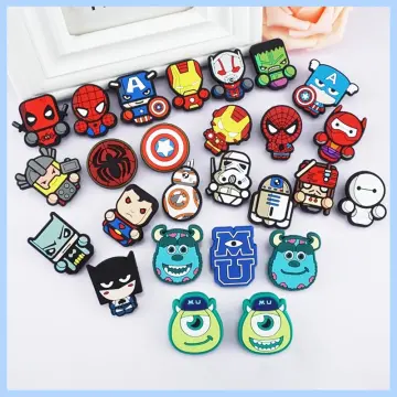 Crocs Charms Jibbitz SPIDERMAN AVENGERS