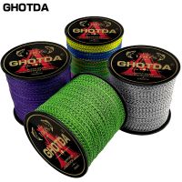 Ghotda High Quality Fishing Line 300m 4 Wires 0.11-0.5mm Multifilament Braided Cast Wire Sea Rod Gear Fishing Accessories Fishing Lines