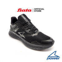 Bata บาจา POWER รองเท้ากีฬาวิ่ง แบบผูกเชือก สำหรับผู้ชาย รุ่น XoRise+500 GT Repel สีดำ รหัส 8186643 สีเขียว 8187643