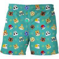 Summer cartoon Animal Crossing Children Shorts 3D Print Kids Casual Boy Baby Girl Sport Leisure Fashion Cute Style Shorts