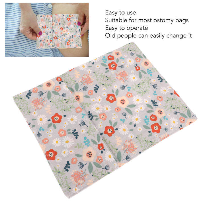 Ostomy Bag Cover, Ostomy Bag Liner Universal Washable for Colostomy