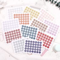 【YD】 Fromthenon 2022 Notebook   Journals Date Stickers for Year Planner Round Number Sticker 365 Days Stationery