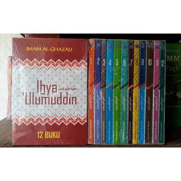 Buku Terjemah Kitab Ihya Ulumuddin 12 Jilid 1 2 3 4 5 6 7 8 9 10 11 12 Imam Al Ghazali Mar