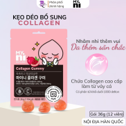 Kẹo dẻo Collagen lựu đỏ Hàn Quốc Myni Collagen Gummy 36g