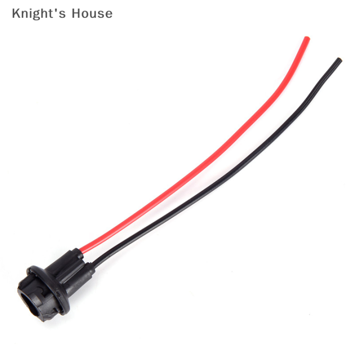 knights-house-t10-w5w-light-bulb-socket-holder-พอดีกับรถรถบรรทุกเรือ-soft-rubber-connector-hot