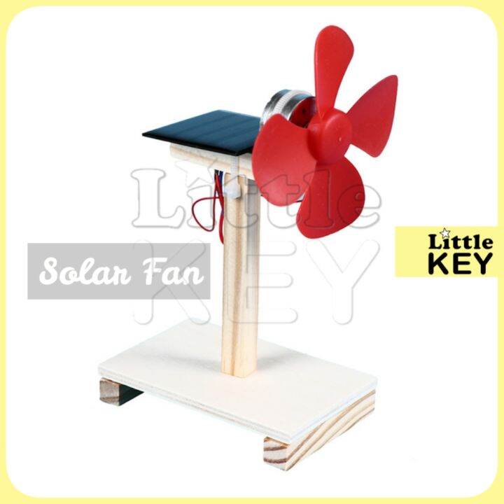 DIY Solar Fan Kit Model Robotic Kit Set Kids Assembly DIY Educational