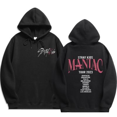 Stray Costumes Hoodies Sweatshirts Stray MANIAC Sweater Pullover with Front Pockets Size XS-4XL