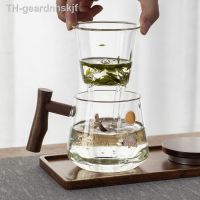 【hot】∏❁✔ Luxury Office Glass Teacup with Pattern Temperature Resistance Infuser Mug Puer Oolong Cups