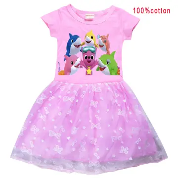 Baby shark birthday outlet dress