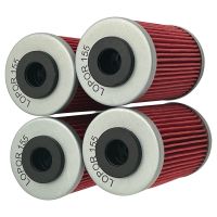 4PC Motorcycle Oil Filters For 125 200 250 390 620 640 RC 400 520 525 625 SXC SMC EXC SX MXC 660