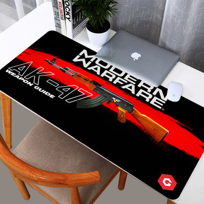 AR 15 AK47 Cleaning Mat Design Keyboard Mat Large Size 400*900mm Extended Soft Rubber Mousepad Gaming XXL Computer Mat