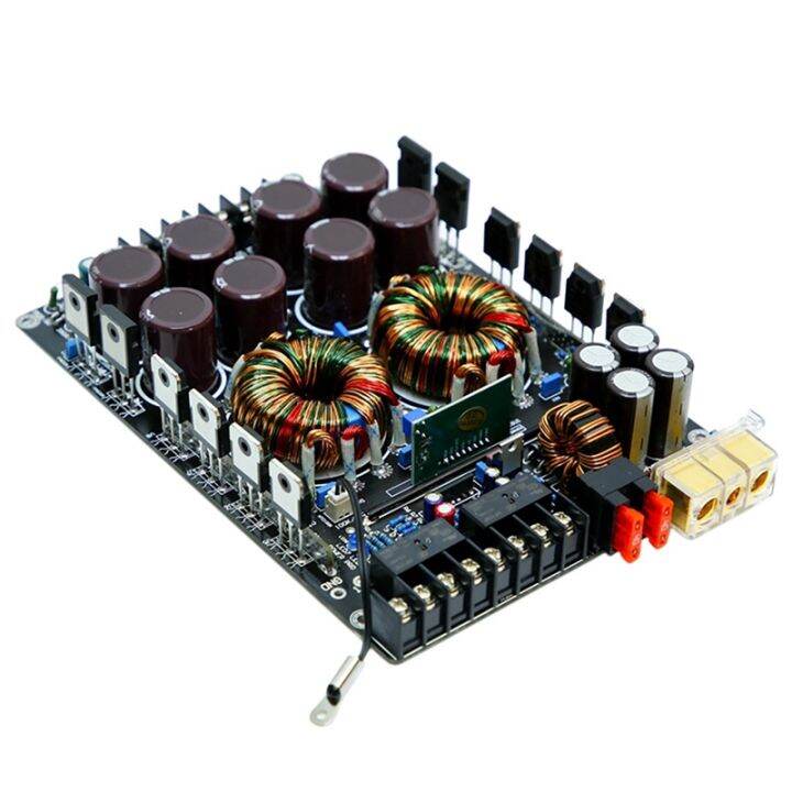 12V Car Audio Booster Board 500W+500W High Power 3300UF/50Vx8 Booster