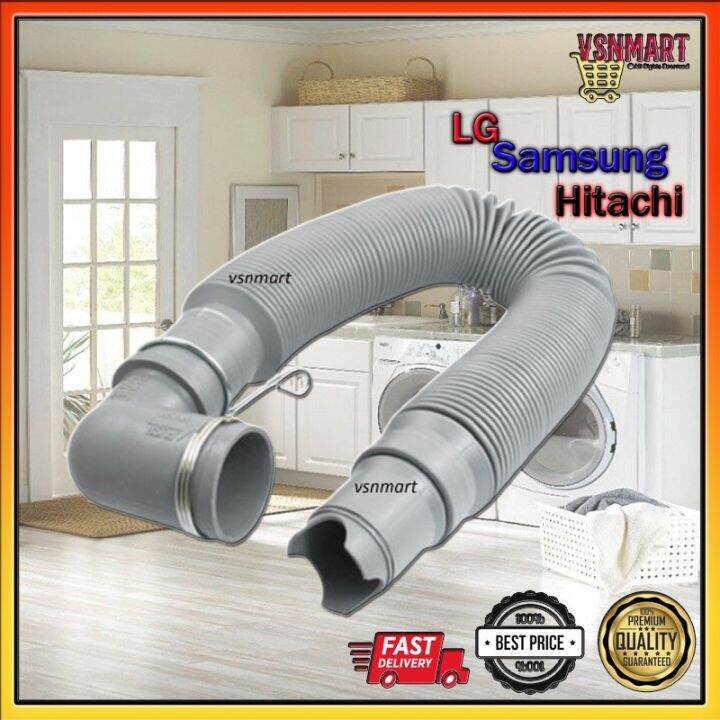 SAMSUNG LG HITACHI Washing Machine Drain Hose Diameter32mm Outlet Hose