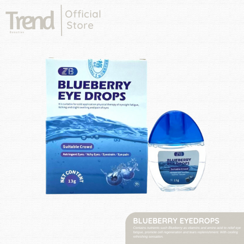 ORIGINAL!!! BLUEBERRY EYEDROPS drops Itchy Eyes Eye