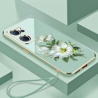 เหมาะสำหรับมะลิ OPPO Reno7 Reno6เคสโทรศัพท์มือถือรวมทุกอย่าง/5 A96กันตก/A56ซิลิโคนชุบ A72