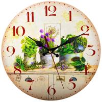 ZZOOI Art Wooden 3D Wall Clock Modern Design Nordic Minimalist Living Decoration Kitchen Wall Home Decoration 12 Inches Clock Clocks