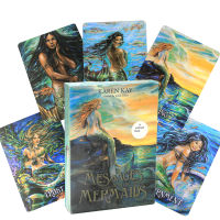 Messages From The Mermaids Tarot Cards Deck Mysterious Divination Rider Manara Romance Angels Modern Witch Board Game