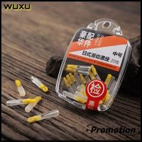 WUXU 50Pcs/Lot ของใหม่ Bobber ยาง ดริฟท์ หมุนหมุน บล็อกเกียร์ตกปลา ที่นั่งลอยปลา