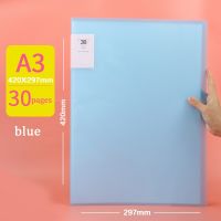 A3 Display Book Information Poster Book Childrens Picture Album Picture Clip Storage Collection Book Folder Picture File Bag