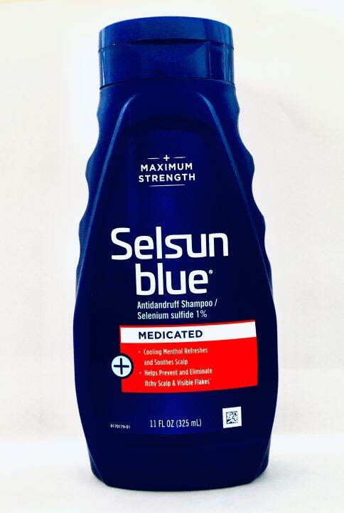 Selsun Blue Antidandruff Shampoo Medicated 11 Oz (325 mL) | Lazada PH