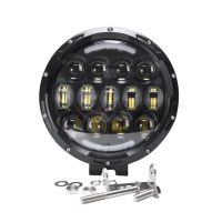 รถบรรทุก4wd รถออฟโร้ด7นิ้ว105W รถลากเรือแทรคเตอร์4X4 Suv Atv 24V 12V ไฟ Led แท่ง Led สปอตไลท์สำหรับ Land Rover