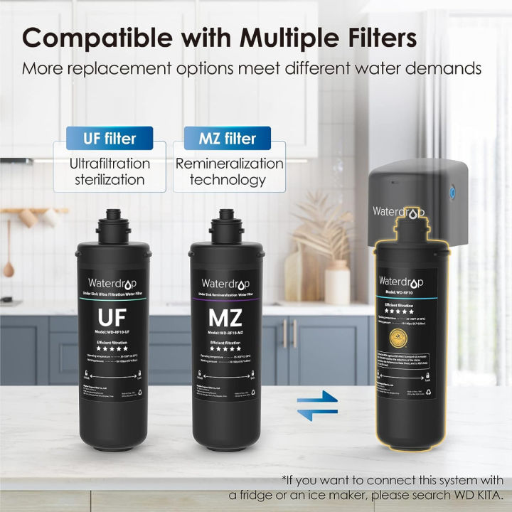 waterdrop-10ua-under-sink-water-filter-system-reduces-lead-chlorine-bad-taste-amp-odor-under-counter-water-filter-direct-connect-to-kitchen-faucet-nsf-ansi-42-certified-8k-gallons-usa-tech-black-basic