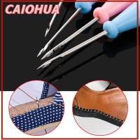 CAIOHUA หัตถกรรม หนังแคนวาส เครื่องเย็บมือ Taper แฮนด์เมด เข็ม หัตถกรรมเครื่องหนัง เครื่องมือซ่อมรองเท้า จักรเย็บผ้า