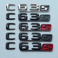 2015 Sharp Font 3D Letters Trunk Badges Emblem Logo for Mercedes Benz AMG C204 A205 S205 S204 W204 W205 C63s C63 S Chrome Black