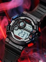 Watch mens sporty junior high school students mens fashion waterproof mechanical childrens youth electronic watch boys