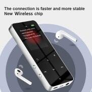 New2.0 Inch Kim Loại Cảm Ứng MP3 MP4 Âm Nhạc Máy Nghe Nhạc Bluetooth 5.0