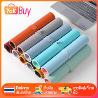 แผ่นรองเมาส์ ลาย แผ่นรองเมาส์ pu แผ่นรองเมาส์ใหญ่ สองสี แผ่นรองเมาส์ขนาดใหญ่ Mouse pad Mousepad Leather แผ่นรองเมาส์ แผ่นรอง 80*40CM/60*30CM