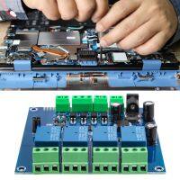 Modbus RTU 4 Way Relay Module 7-24V Relay Module Switch RS485/TTL Input and Output with Anti Reverse Protection