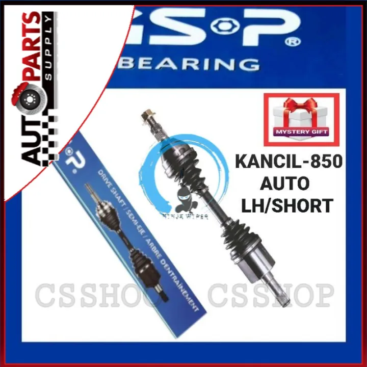 100 ORI GSP KANCIL850 AUTO DRIVE SHAFT LEFT/SHORT ORIGINAL GSP NEW