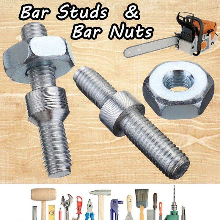 Bar Studs & Bar Nuts for Stihl Chainsaw 024 026 MS260 028 031 032
