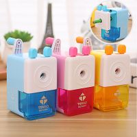 6 pcs Hot cute pencil sharpener manual mechanical pencil sharpener student school office stationery wholesale