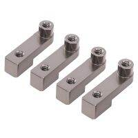 4PCS Alloy Foot Plate Fixture Accessory Kit for RC Model Car 1:10 HPI VENTURE Parts