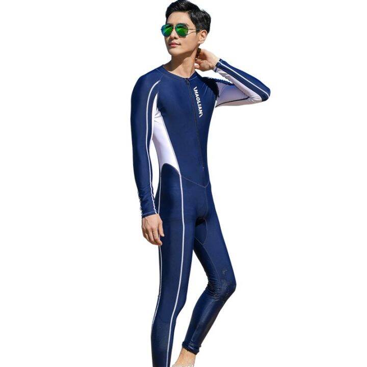 zzooi-long-sleeve-rash-guard-men-front-zipper-one-piece-wetsuit-swimming-diving-suit-snorkeling-surfing-swimwear-beach-wear-body-suits