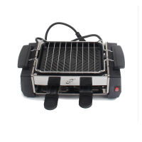 Home Barbecue Electric Grill Smoke-free indoor Mini Grill Outdoor Indoor Electric Griddle Adjustable Temperature 220V