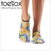 ToeSox โทซอคส์ ถุงเท้ากันลื่นแยกนิ้วผ้าตาข่าย รุ่น Luna ปิดนิ้วเท้า