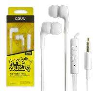 หูฟัง ASUN M16 หูฟัง in-ear  โทรศัพท์ใช้ได้กับทุกรุ่น ทุกระบบ เสียงดี  น้ำหนักเบา พกพาได้สะดวก สวมใส่สบาย ไม่ปวดหู ขนาดกระทัดรัด คุณภาพดี ทนทา